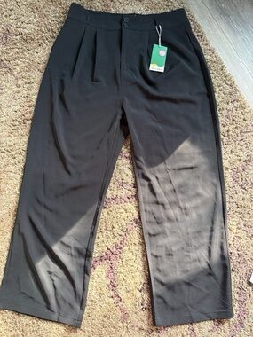 Halara Flex™ High Waisted Zipper Pocket Shirred Straight Leg Work Pants